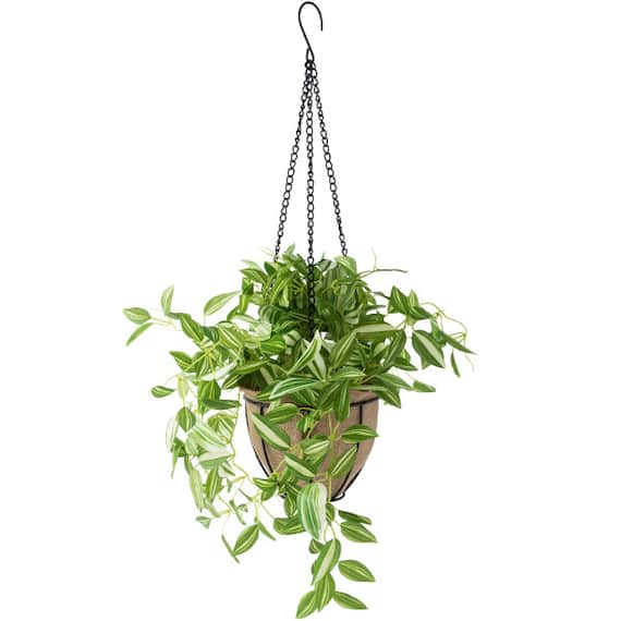 フェイクグリーン(ポトス ハンギングワイヤーバスケット) 2枚目画像