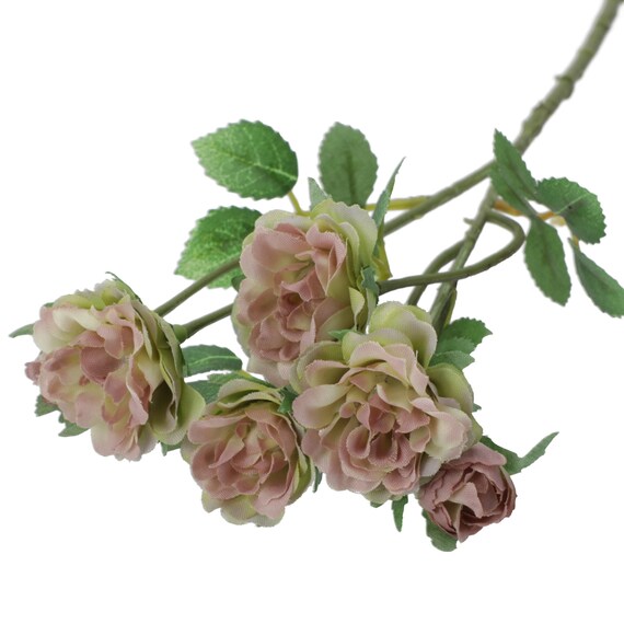 造花(ミニローズスプレー PU) 4枚目画像