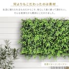フェイクグリーン フェンス ガーデン 50cm(12枚入り) 11枚目画像
