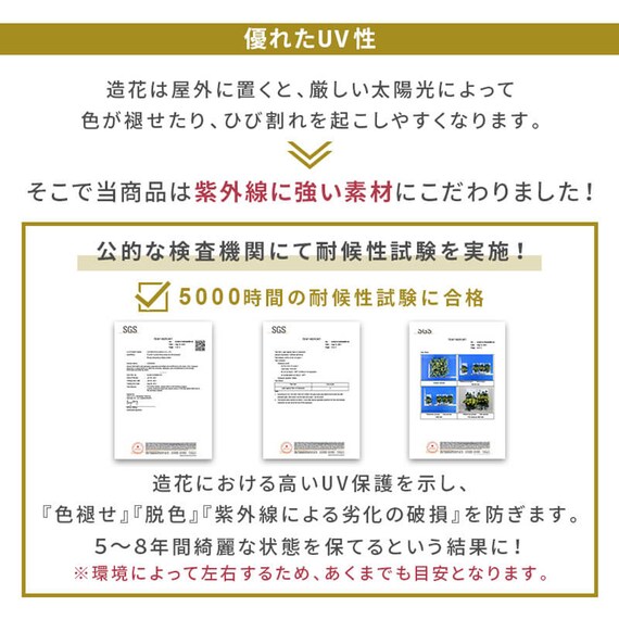 フェイクグリーン フェンス ワンダーランド 100cm(4枚入り) 12枚目画像