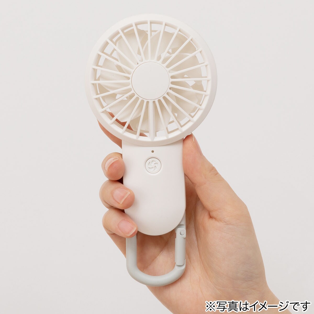 カラビナ付き usb充電式ハンディファン 9zf028cz03 No 通販