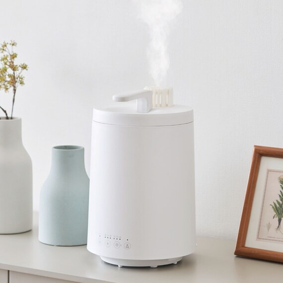 お手入れ簡単スチーム加湿器(KSY-603 ホワイト) 1枚目画像