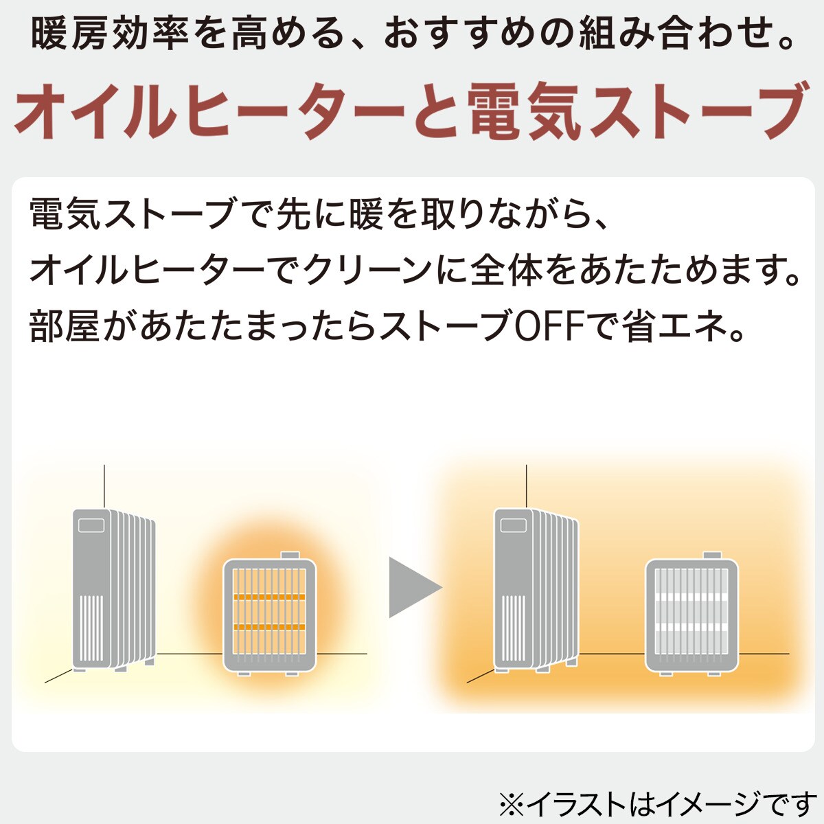 電気ストーブ(NI ホワイト)通販 | ニトリネット【公式】 家具・インテリア通販