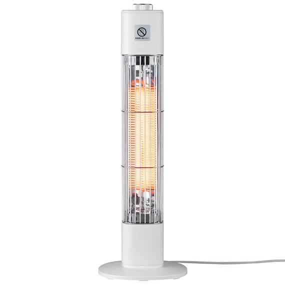 ミニスリムカーボンヒーター(NI ホワイト) 4枚目画像