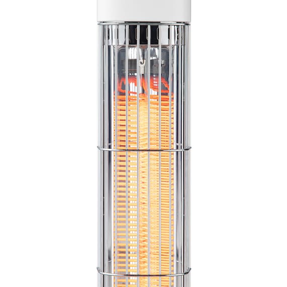 ミニスリムカーボンヒーター(NI ホワイト) 6枚目画像