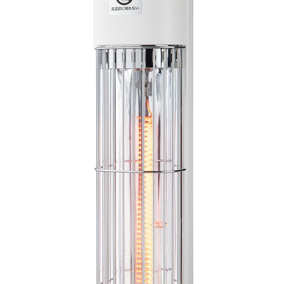 ミニスリムカーボンヒーター(NI ホワイト) 8枚目画像