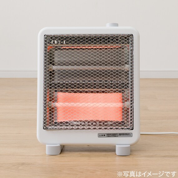 電気ストーブ(NS ホワイト) 6枚目画像