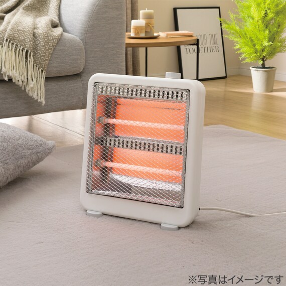 電気ストーブ(NS ホワイト) 8枚目画像