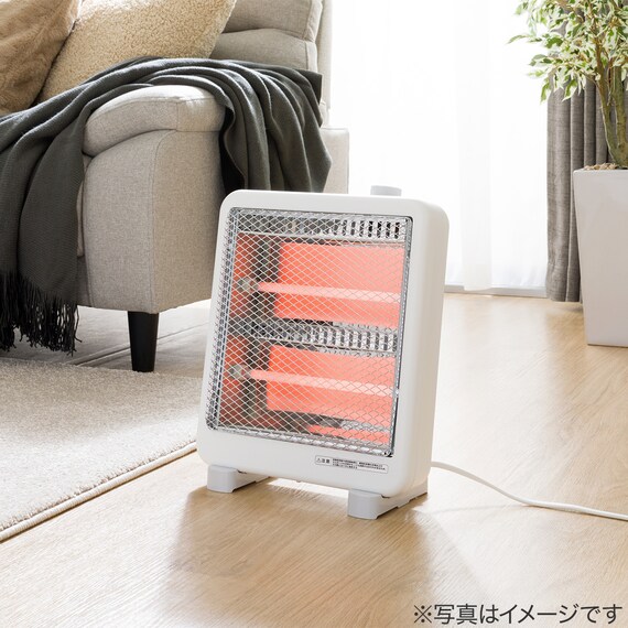 電気ストーブ(NS ホワイト) 9枚目画像