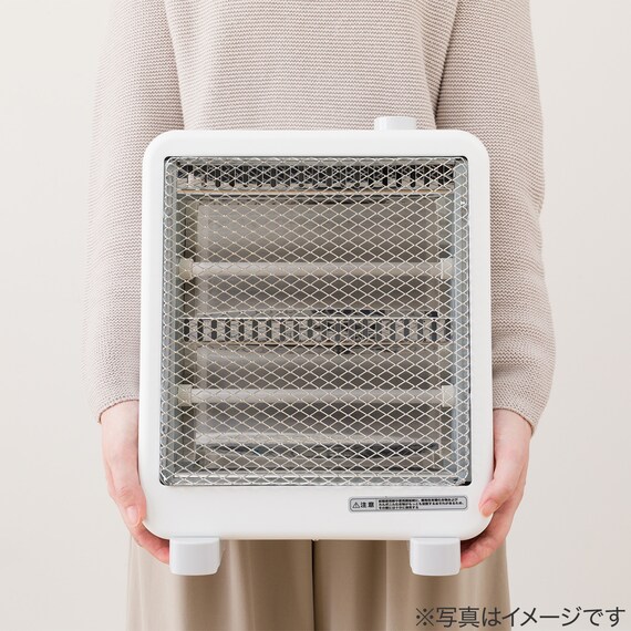 電気ストーブ(NS ホワイト) 10枚目画像