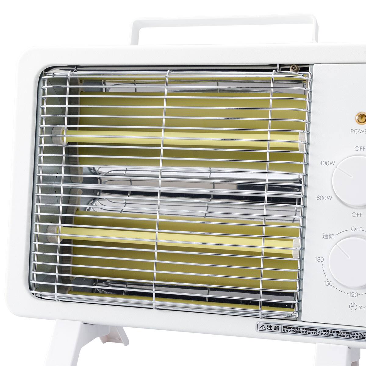 タイマー付き 遠赤外線ストーブ(NS ホワイト) | ニトリネット【公式