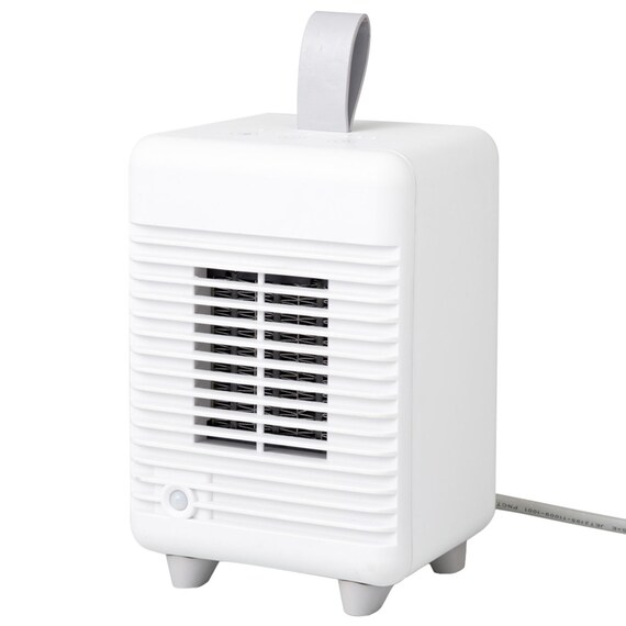 人感ミニセラミックファンヒーター(KH04 ホワイト) 10枚目画像