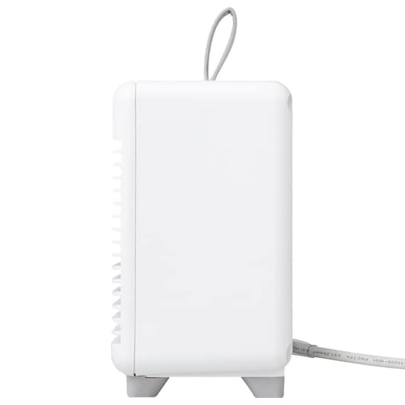 人感ミニセラミックファンヒーター(KH04 ホワイト) 12枚目画像