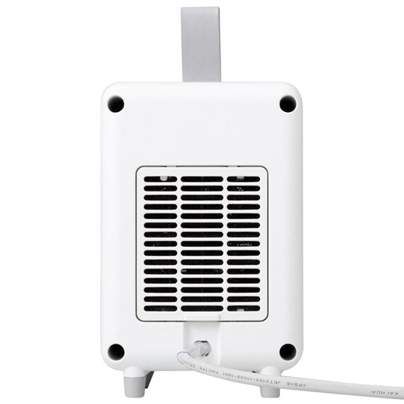 人感ミニセラミックファンヒーター(KH04 ホワイト) 13枚目画像