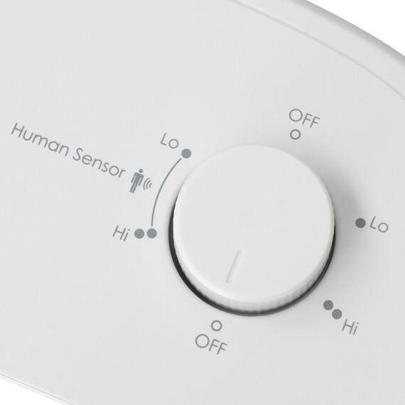 人感センサー付きセラミックファンヒーター(NN ホワイト) 14枚目画像