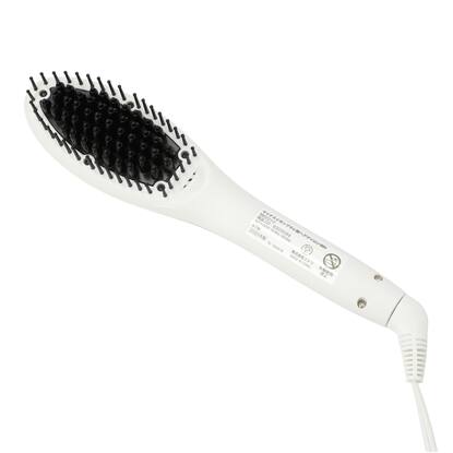 マイナスイオンブラシ型ヘアアイロン ホワイト 通販 ニトリネット 公式 家具 インテリア通販