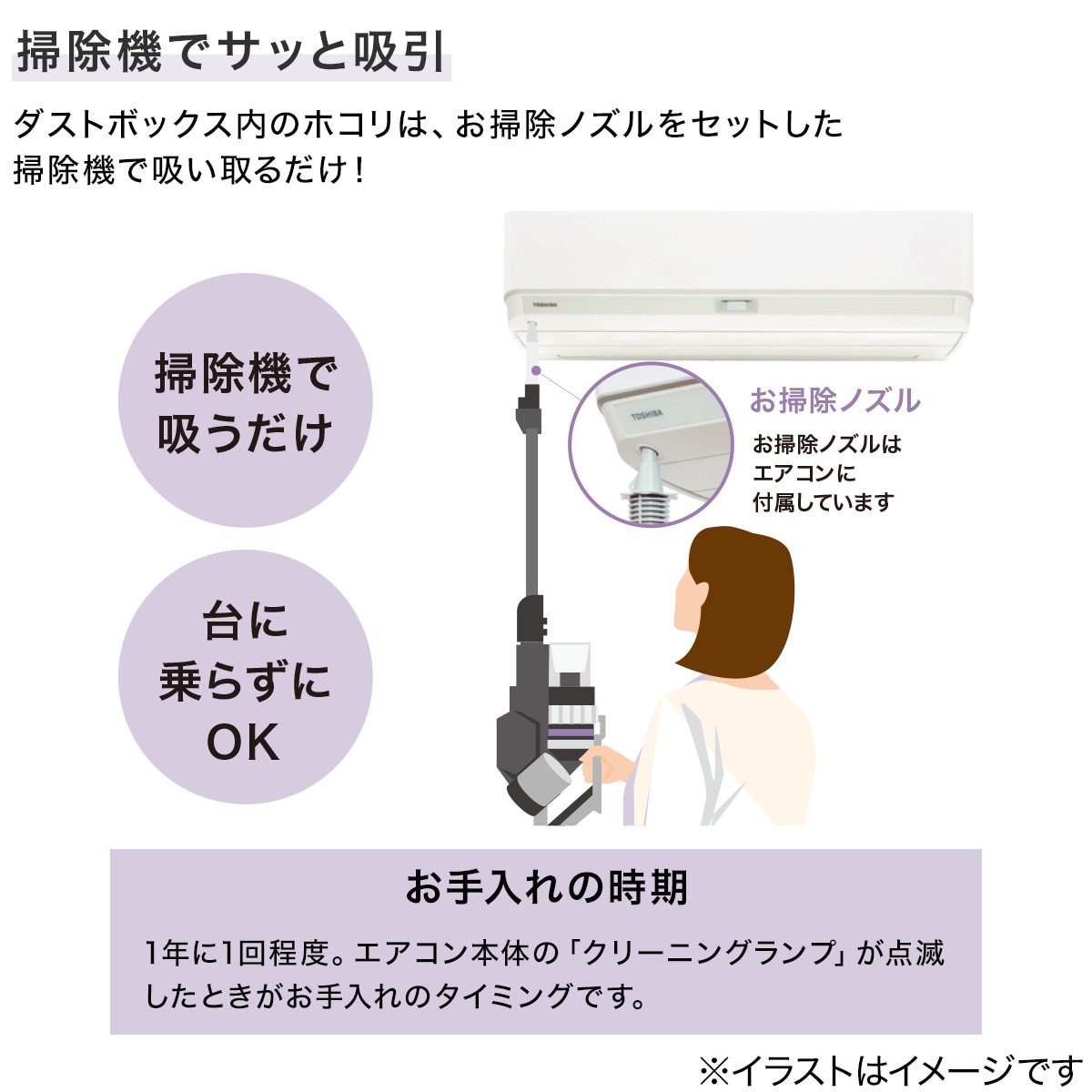 お掃除ノズル
