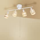 シーリングライト Nウッドリング(P-4NA) 1枚目画像