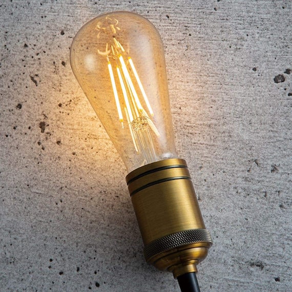 LEDフィラメント電球(E26口金 30W相当 LEE-ST64U 30) 1枚目画像