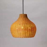 ラタンシェードペンダントライト 3灯 ANM (Living in Comfort)