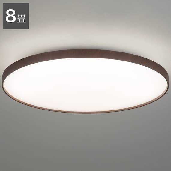 8畳用LEDシーリングライト(YP001 ダークブラウン) 1枚目画像