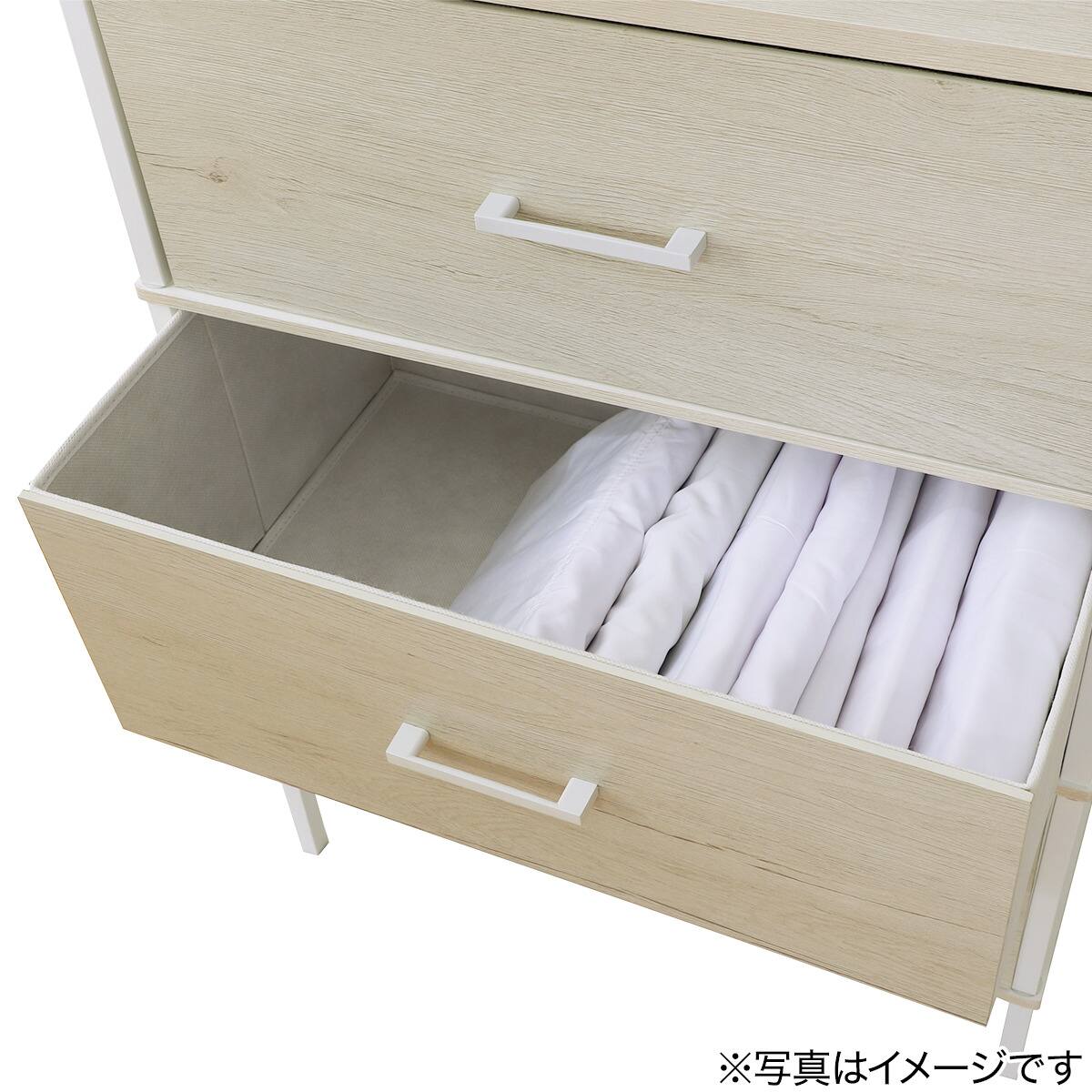 チェスト3段(CS2s ホワイトウォッシュ) | ニトリネット【公式】 家具