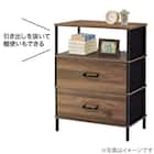 チェスト3段(CS2s ミドルブラウン) 3枚目画像