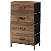 チェスト4段(CS2s ミドルブラウン)