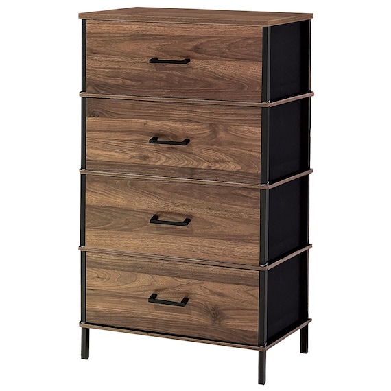 チェスト4段(CS2s ミドルブラウン) 1枚目画像