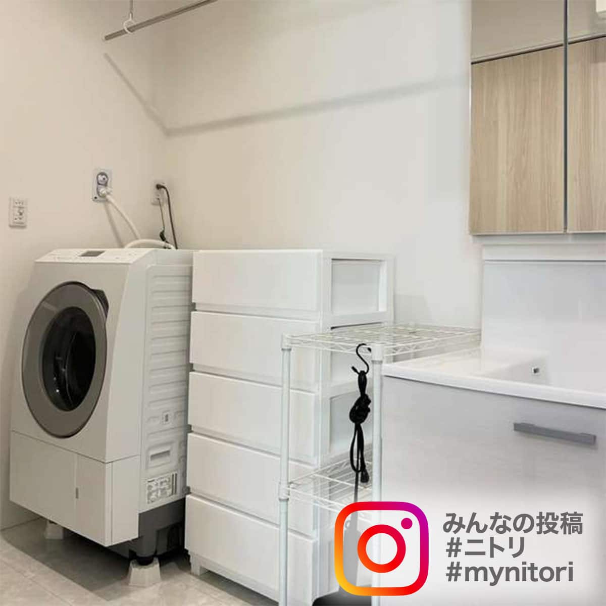 工具不要で組み立て簡単ワイドチェスト デコニーCV2(5段 ライトグレー