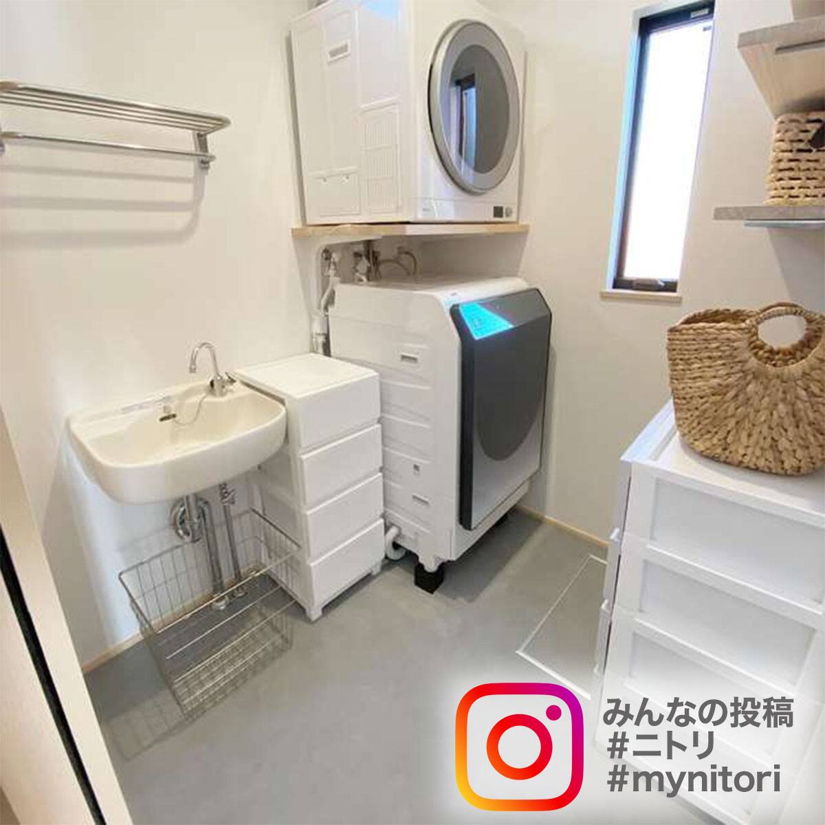 工具不要で組み立て簡単チェスト デコニーCV2(5段 ライトグレー