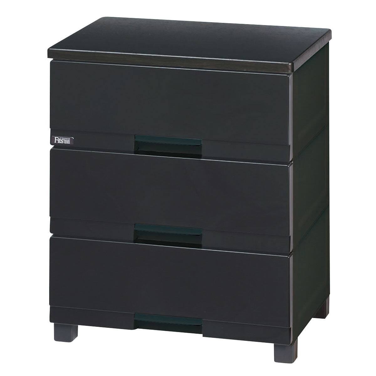 フィッツ プレミアム 幅55cm 3段 PBK(FP5503) | ニトリネット【公式