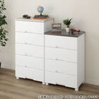 フィッツプラスNT2　幅55cm 5段 ホワイトウォッシュ(F5505) 2枚目画像