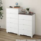 フィッツプラスNT2 幅55cm 5段 ホワイトウォッシュ(F5505) 2枚目画像