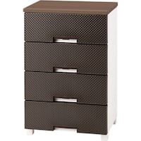 フィッツプラスNTメッシュ2 幅55cm 4段 ミドルブラウン(FM5504)