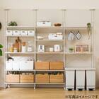 Nポルダ幅60cmにぴったり合うバスケットセット(RD-001 ナチュラル) 4枚目画像