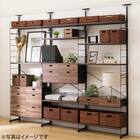 Nポルダ幅60cmにぴったり合うバスケットセット(RD-001 ナチュラル) 5枚目画像