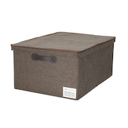 ファブリックふた付き収納ボックス ファブ 幅53cm