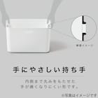 収納ケース ソフトNインボックス レギュラー ライトグレー 4枚目画像