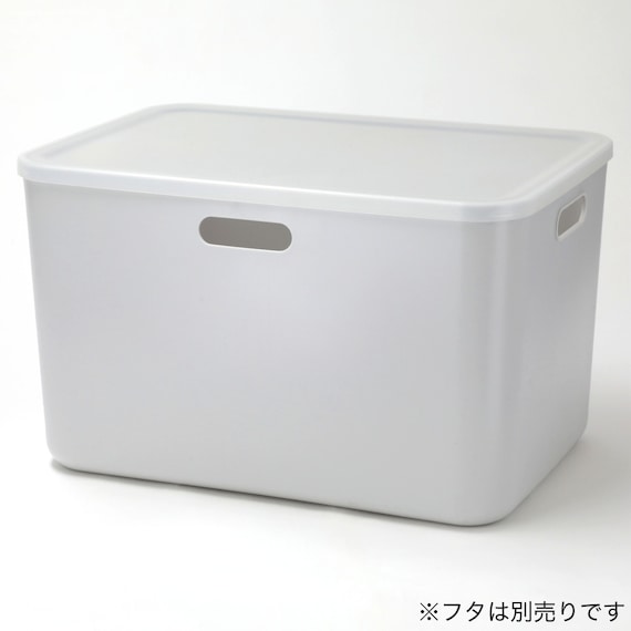 収納ケース ソフトNインボックス レギュラー ライトグレー 18枚目画像