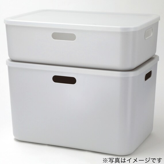 収納ケース ソフトNインボックス レギュラー ライトグレー 19枚目画像