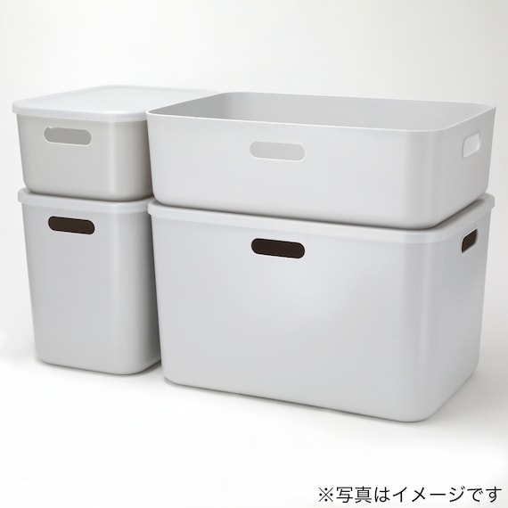 収納ケース ソフトNインボックス レギュラー ライトグレー 20枚目画像