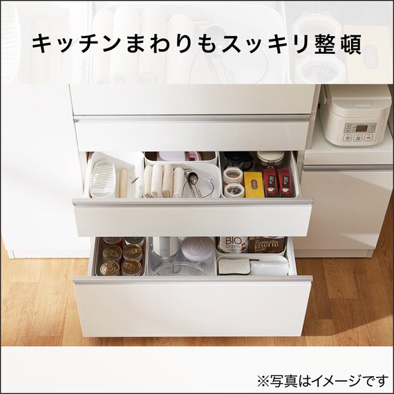 収納ケース ソフトNインボックス レギュラー ライトグレー 22枚目画像