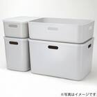 収納ケース ソフトNインボックス たて型ハーフ ライトグレー 19枚目画像
