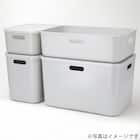 収納ケース ソフトNインボックス たて型ハーフ ライトグレー 19枚目画像