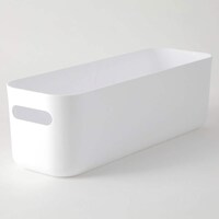 収納ケース ソフトNインボックス (よこ型ハーフ奥行ハーフ ホワイト) ニトリ
