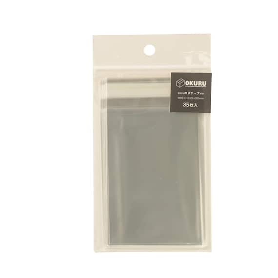 糊付きクリアバッグ(35枚入り) 1枚目画像