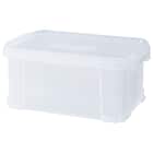 運べるコンテナボックス(ワイド Mサイズ クリア) 6枚目画像