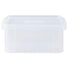 運べるコンテナボックス(ワイド Mサイズ クリア) 7枚目画像