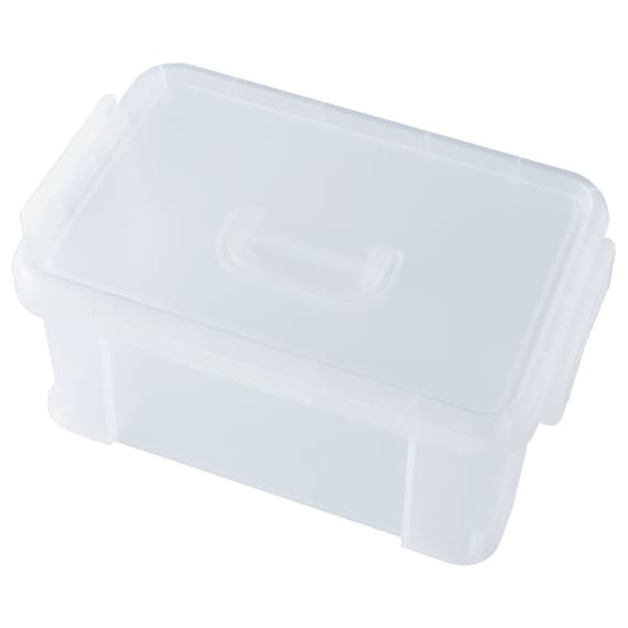 運べるコンテナボックス(ワイド Mサイズ クリア) 8枚目画像